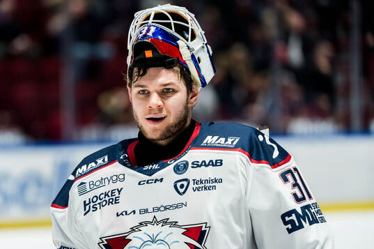 Linköpings målvakt Jesper Myrenberg