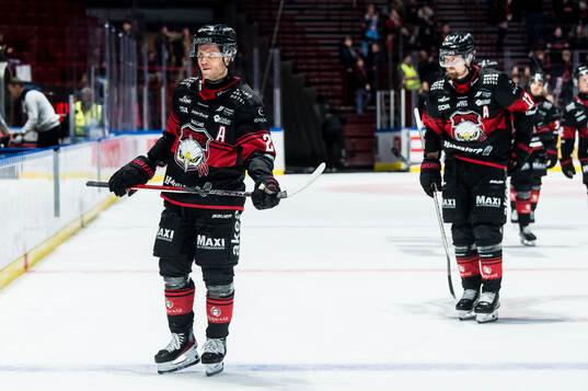Malmö Redhawks Christoffer Forsberg deppar