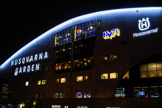 Exteriör av Husqvarna garden