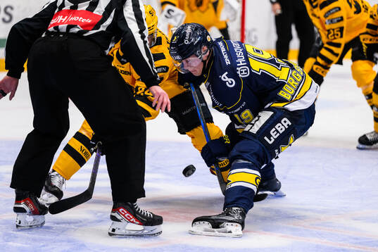 Skellefteås Oscar Lindberg och HV71s Henrik Borgström