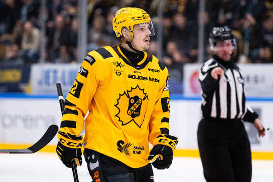 Skellefteås Jonathan Johnson deppar