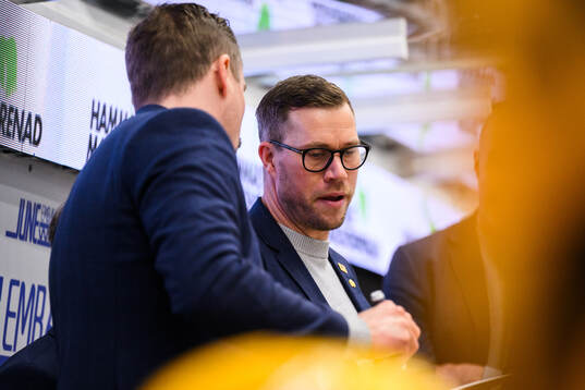 Skellefteås assisterande tränare Andreas Falk