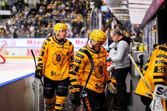 Skellefteås Max Lindholm deppar ishockeymatchen i SHL