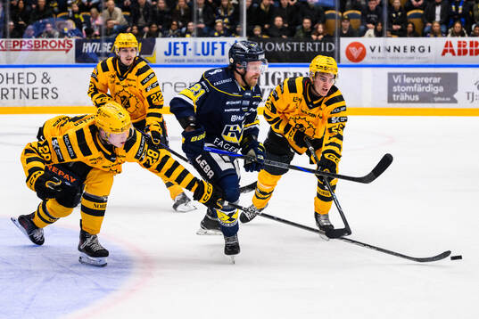 Skellefteås Michael Brandsegg-Nygård och Pontus Johansson