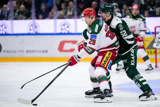 Modos Mikkel Aagaard och Färjestads August Tornberg