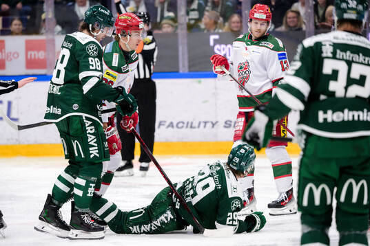 Modos Lukas Jasek och Färjestads Oskar Steen