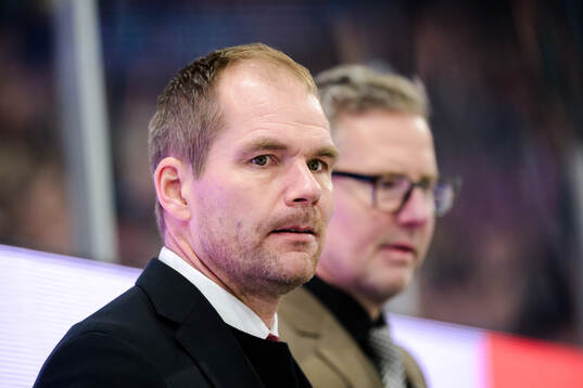 Färjestads tränare Thomas Mitell
