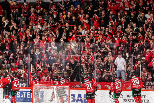under ishockeymatchen i SHL mellan Örebro och Växjö