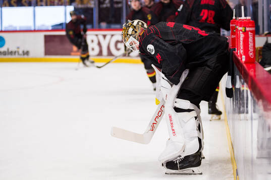 Brynäs målvakt Erik Källgren