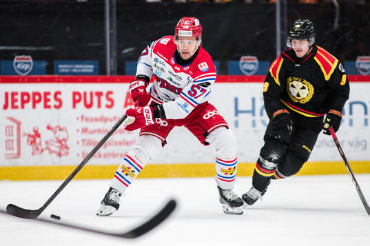 Timrås Anton Wedin och Brynäs Victor Söderström
