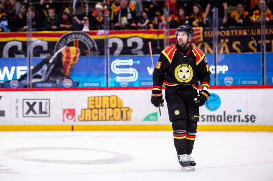 Brynäs Simon Bertilsson deppar