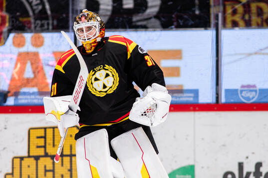 Brynäs målvakt Erik Källgren