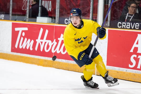 Isac Hedqvist of Sweden at a practice session
