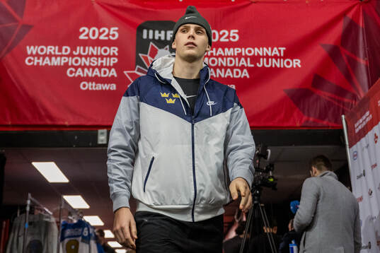 Noel Nordh of Sweden at a practice session