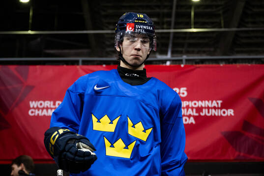 Victor Eklund of Sweden