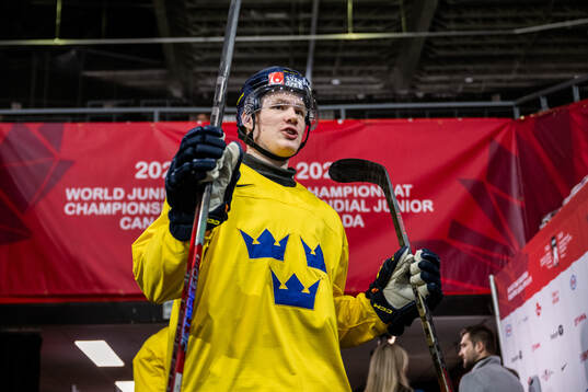 Rasmus Bergqvist of Sweden