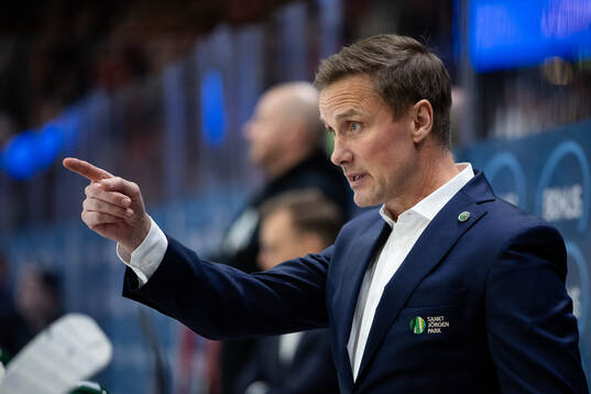 Frölundas tränare Roger Rönnberg