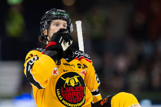 Luleås Brendan Shinnimin jublar