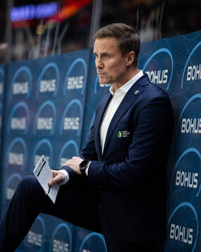 Frölundas tränare Roger Rönnberg
