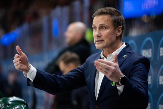 Frölundas tränare Roger Rönnberg