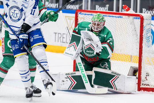 Rögles målvakt Arvid Holm
