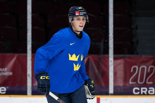 Noel Nordh of Sweden at a practice session