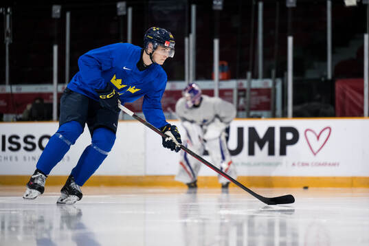 Noel Nordh of Sweden at a practice session