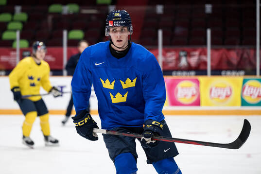 Noel Nordh of Sweden at a practice session
