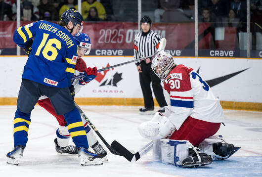 Felix Unger Sörum of Sweden and Tomas Galvas and