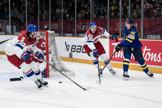 Vojtech Hradec of Czech Republic and Otto Stenberg of Sweden