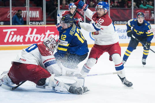 Goalkeeper Michael Hrabal of Czech Republic and Isac