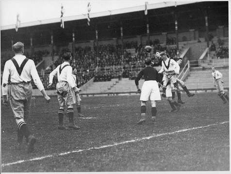 Fotboll, AIK - Airdrieonians, vänskapsmatch. Stockholm