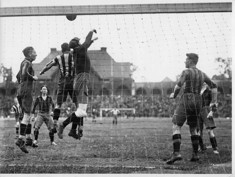 Fotboll, Djurgården - Westermalm. Stockholm,