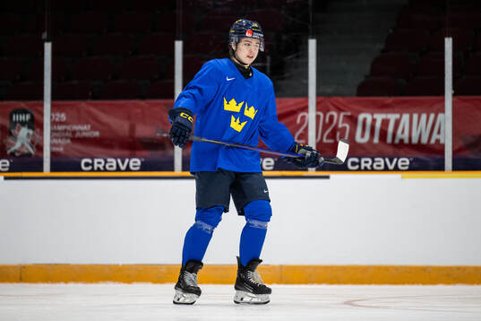 Isac Hedqvist of Sweden at a practice session