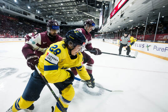 Viktors Kurbaka of Latvia and Oskar Voullet of Sweden
