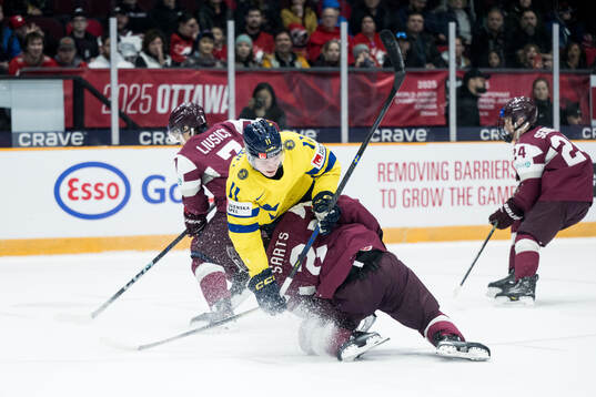 Zeb Forsfjäll of Sweden and Krisjanis Sarts of Latvia