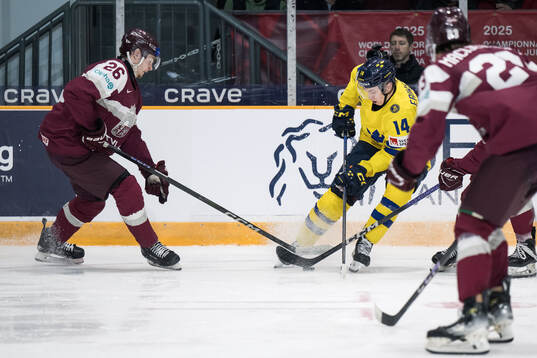 Oskars Briedis of Latvia and Linus Eriksson of Sweden