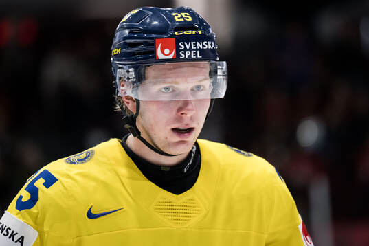 Otto Stenberg of Sweden looks dejected
