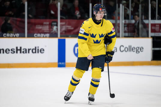 Wilhelm Hallquist of Sweden looks dejected
