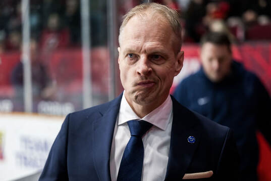 Head coach Magnus Hävelid of Sweden