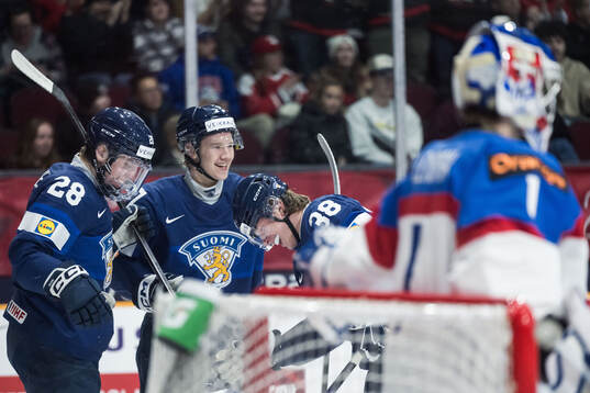 Heikki Ruohonen, Daniel Nieminen and Jesse Kiiskinen of