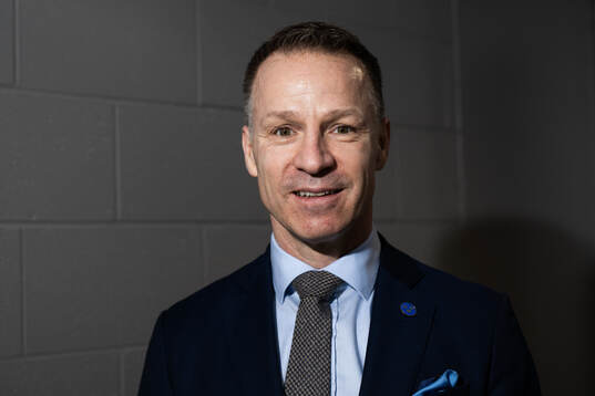 Mike Helber, strategic sports director at the Swedish Ice