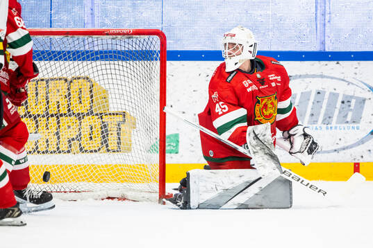Moras målvakt Jani Lampinen deppar