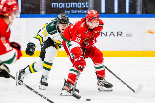 Östersunds Isak Garfve och Moras Ture Linden