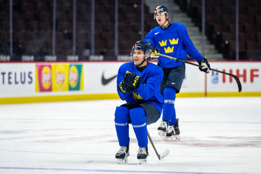 Theo Lindstein of Sweden at a practice session