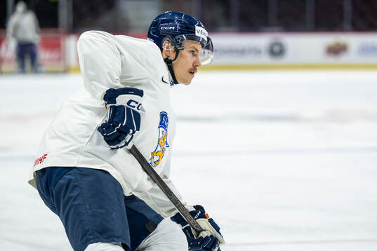 Jesse Nurmi of Finland at a practice session