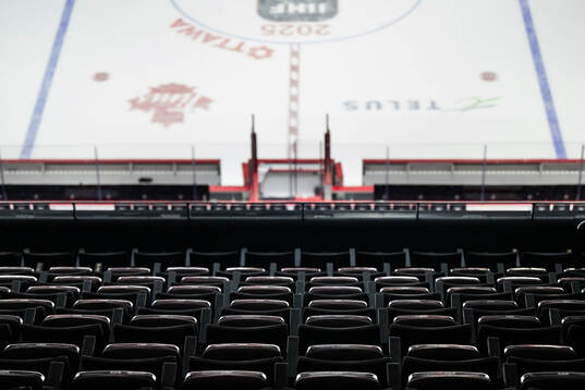 Seats at Canadian Tire Center