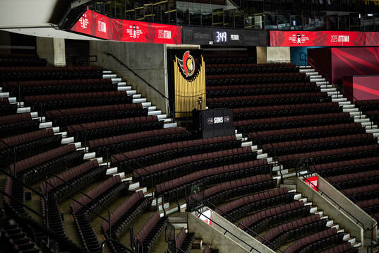 Seats at Canadian Tire Center