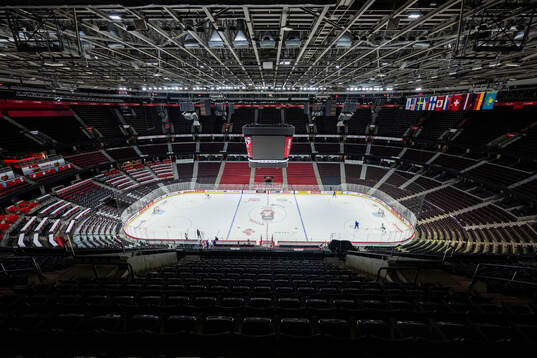 General interior view of Canadian Tire Center