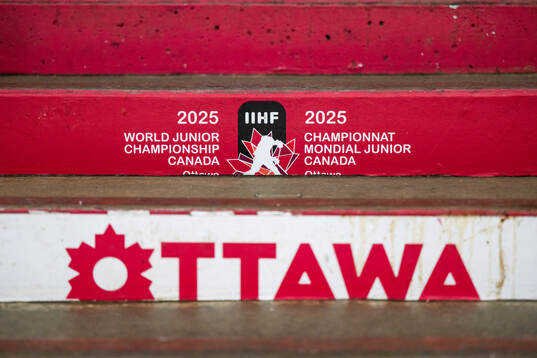 Branding for the the 2025 IIHF World Junior Championship in